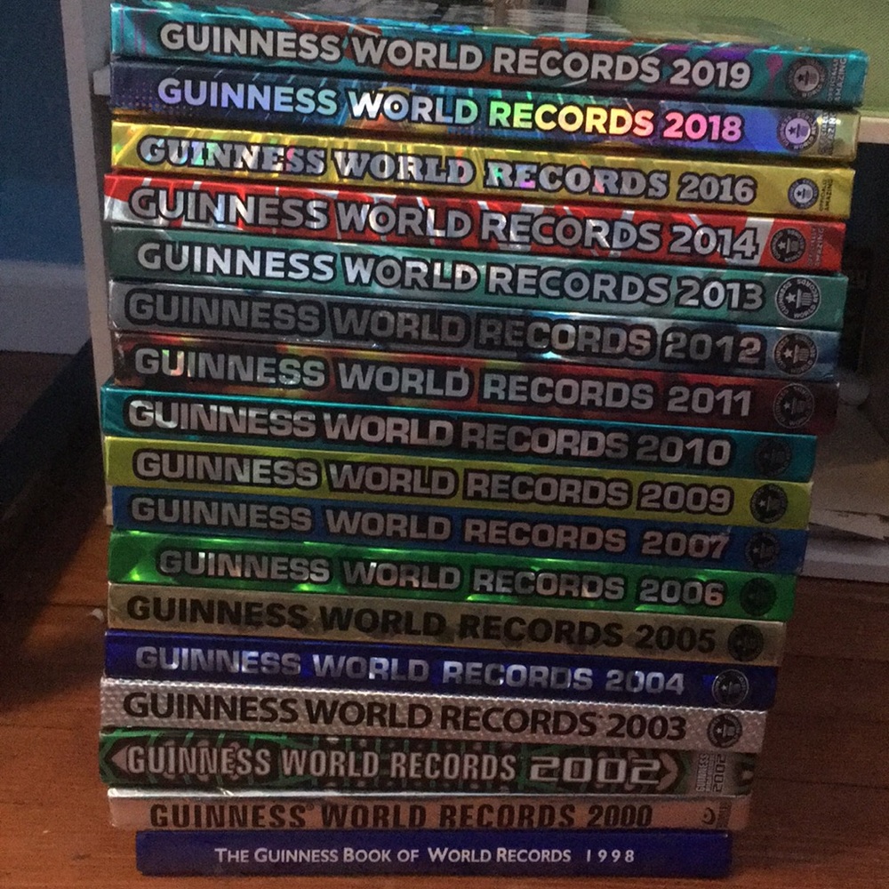 17 Guinness Book Of World Records Books